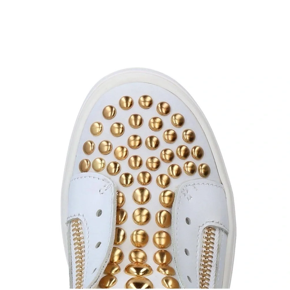 Giuseppe Zanotti studded leather high tops statement sneakers limited edition